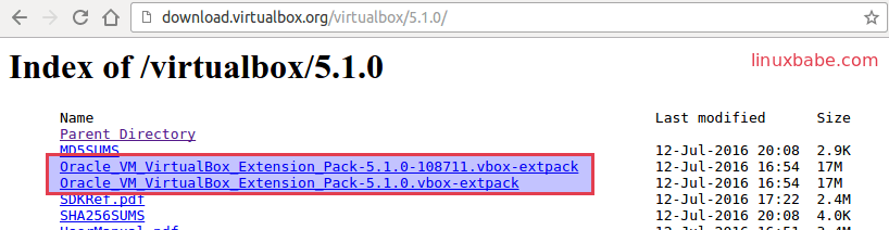 virtualbox usb 3.0 for mac